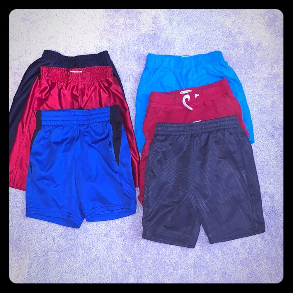 Six pairs of Assorted Boy’s Athletic Type Shorts
